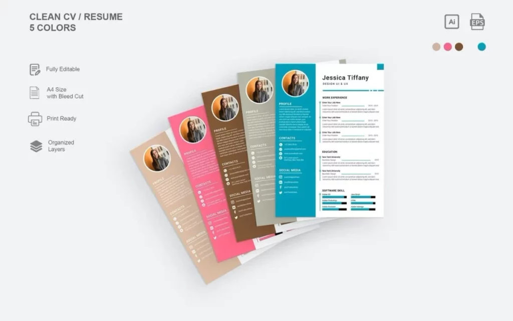 15 Modelos de Curriculum Vitae Grátis em Word Para Baixar