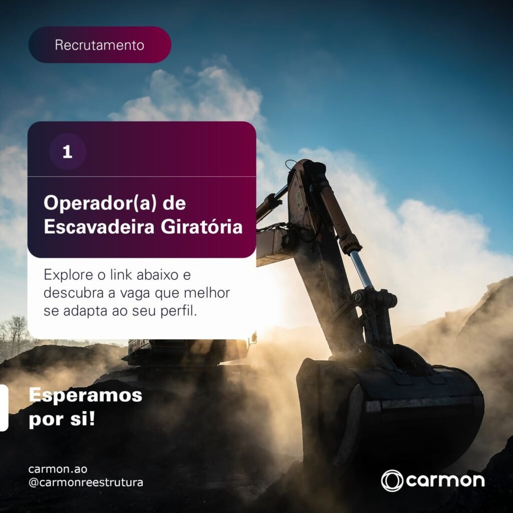 OPERADOR DE ESCAVADEIRA GIRATÓRIA